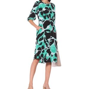 Diane von Furstenberg Bliss silk crêpe de chine dress Size 6